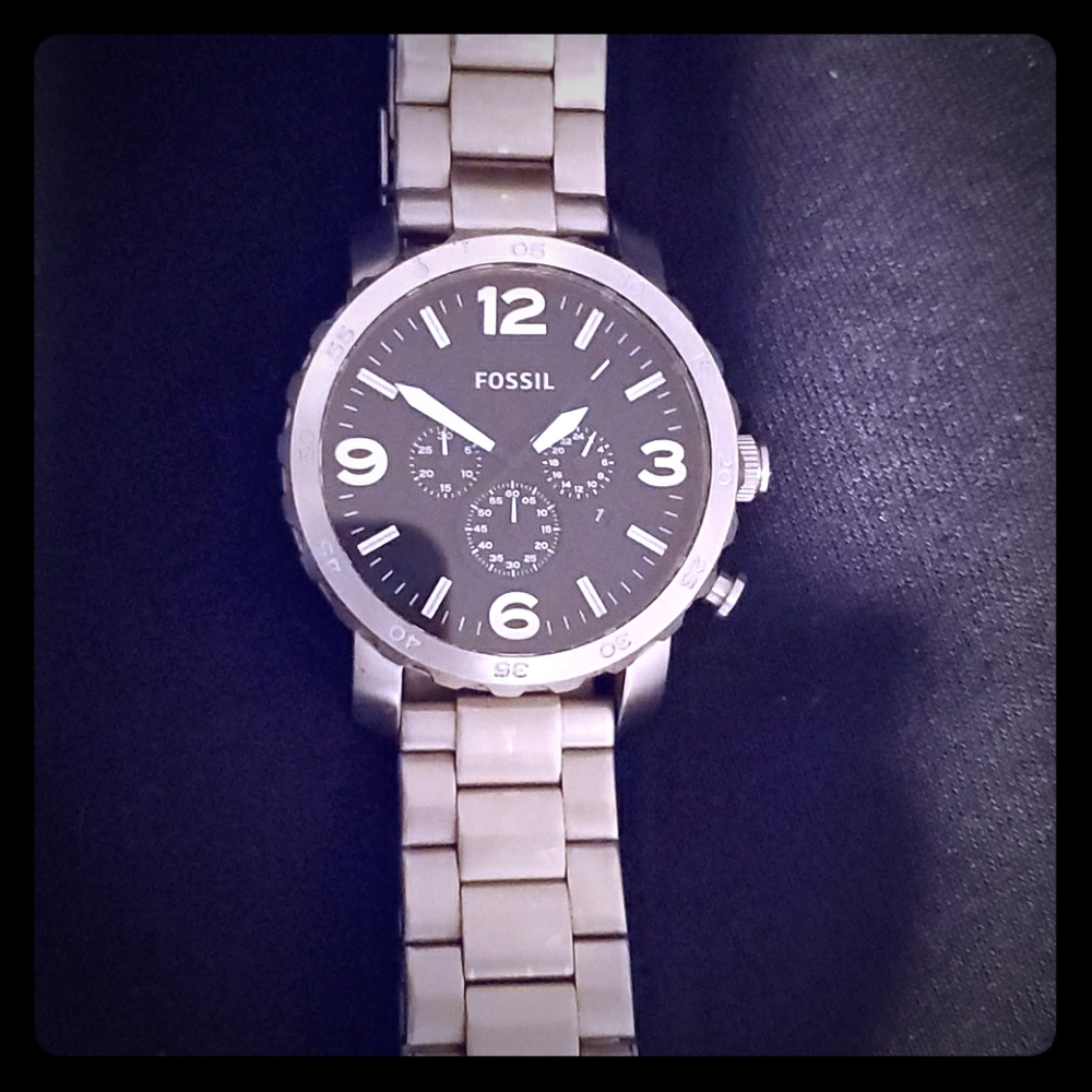 Fossil big face watch